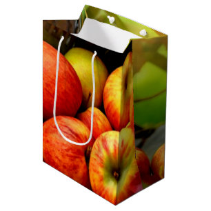 Sacola Para Presentes Média Colheita de Apple