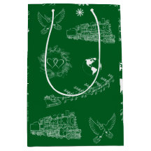 Comboio de Natal Verde, Papais noeis, Doves, Terra