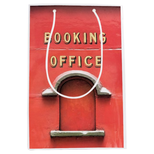 SACOLA PARA PRESENTES MÉDIA COMBOIOS DE VAPOR (Frente)