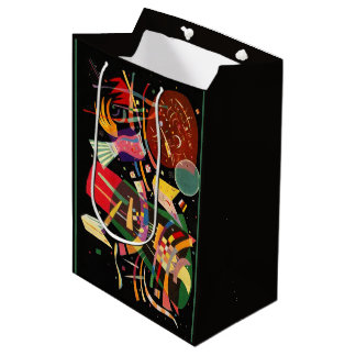 Sacola Para Presentes Média Composition X Biomorphic Abstraction - Kandinsky