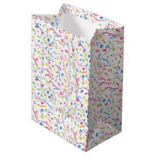 Sacola Para Presentes Média Confetti Dazzle (Surpresa)