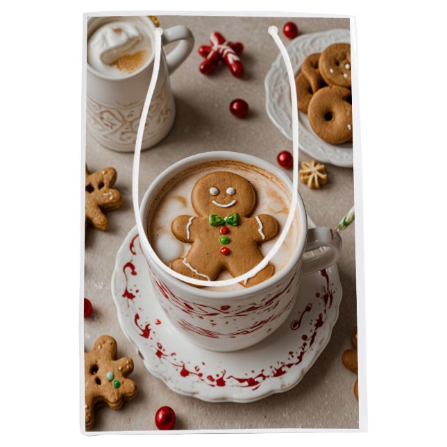 Sacola Para Presentes Média Conforto e alegria (Frente)