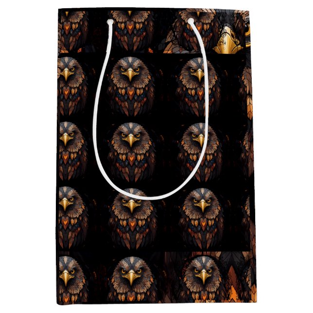 Sacola Para Presentes Média Conjunto de Folhas Planas de Papel de Encapsulamen (Frente)