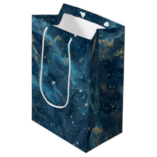 Sacola Para Presentes Média Constelação Celestial - Noite Estelar (8)