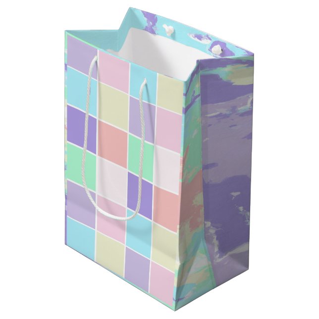 Sacola Para Presentes Média Cor Unicorn (Frente inclinada)