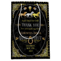 Corrida de Cavalo Derby Day Party Art Deco Black