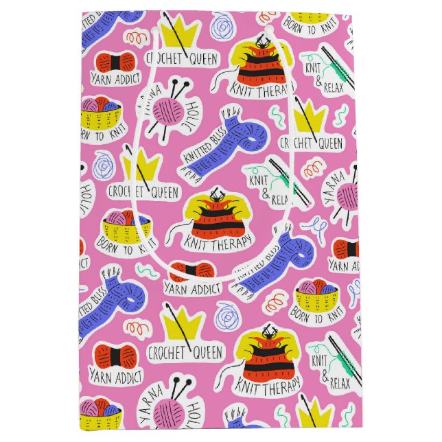 Sacola Para Presentes Média Cortador de Cortesia (Frente)