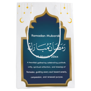 Sacola Para Presentes Média Corte Eid Mubara