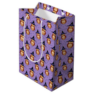 Sacola Para Presentes Média Coruja