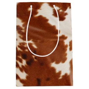 Sacola Para Presentes Média Couve-branca-castanha