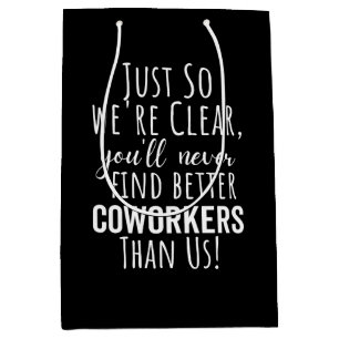 Sacola Para Presentes Média Coworker Goodbye   Deslocamento de Colaboradores  