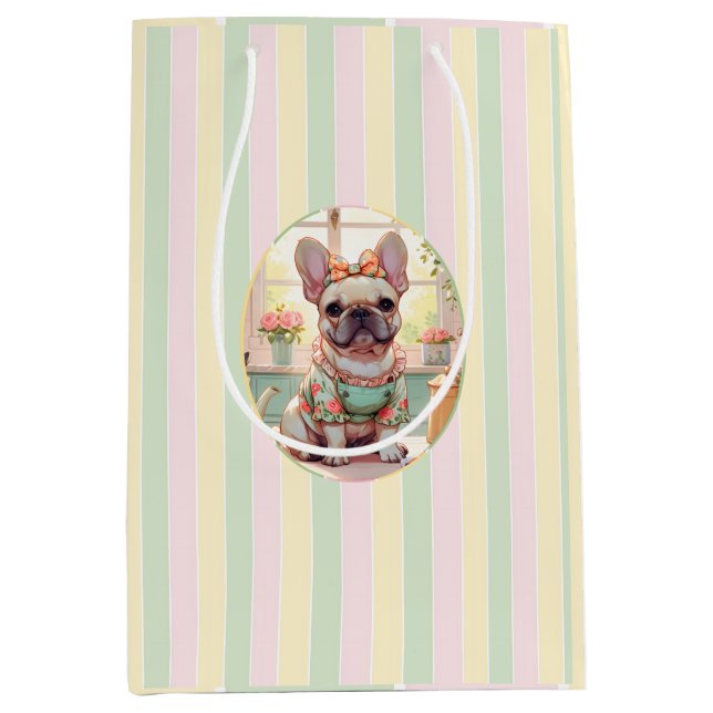 Sacola Para Presentes Média Cozinha-de-lata-esmalte (Frente)