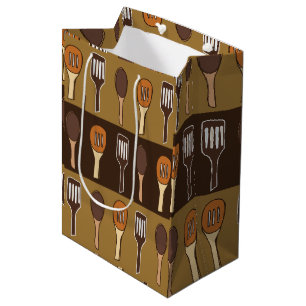 Sacola Para Presentes Média Cozinhar Colorido de Spatula Kitchen