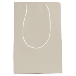 Sacola Para Presentes Média Creme