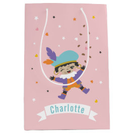 Sacola Para Presentes Média Cute Pietje com nome e pernoten