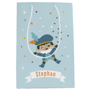 Sacola Para Presentes Média Cute Pietje com nome e pernoten