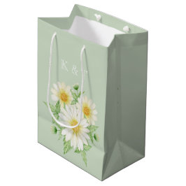 Sacola Para Presentes Média Daisy Flowers Medium Gift Bag