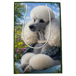 Sacola Para Presentes Média Daisy The Poodle