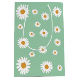 Sacola Para Presentes Média Daisy Theme Party Gift Bag