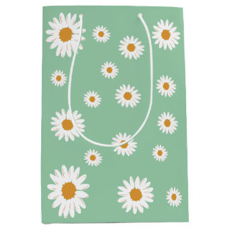 Sacola Para Presentes Média Daisy Theme Party Gift Bag