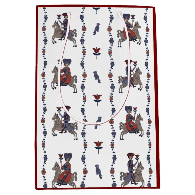 Sacola Para Presentes Média Dala W - Papel Bag (Frente)