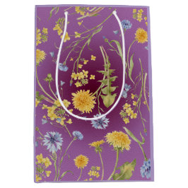 Sacola Para Presentes Média Dandelion Delight Gift Bag