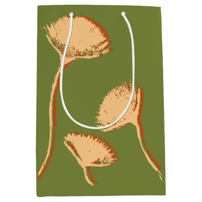 Sacola Para Presentes Média Dandelion Pop (Frente)