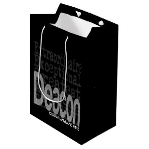Sacola Para Presentes Média Deacon Extraordinaire CUSTOM
