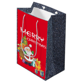 Sacola Para Presentes Média Debaixo da árvore de Natal