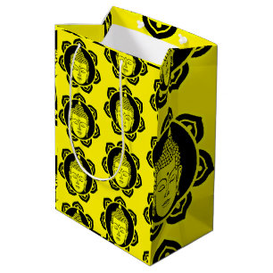 Sacola Para Presentes Média Decoração Buda