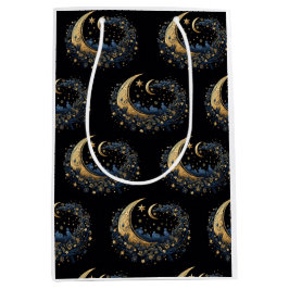 Sacola Para Presentes Média desejos e luas