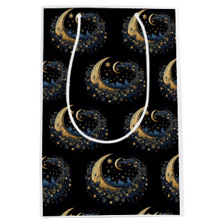 Sacola Para Presentes Média desejos e luas