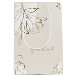 Sacola Para Presentes Média Design de Elegante de Saco Médio Personalizado