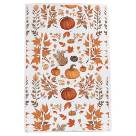 Sacola Para Presentes Média Design de padrão de queda