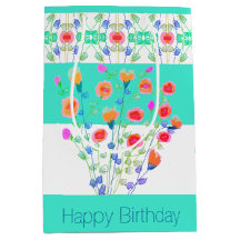 Design Floral com Teal