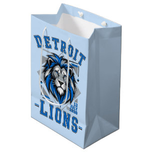 Sacola Para Presentes Média Detroit Lions futebol