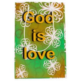 Sacola Para Presentes Média Deus é amor