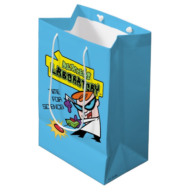 Sacola Para Presentes Média Dexter com Remoto (Frente inclinada)