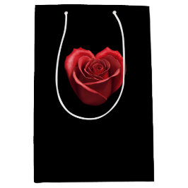 Sacola Para Presentes Média Dia de os namorados em Forma de Coração