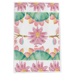 Sacola Para Presentes Média Dinosaur Gift Bag for Girls