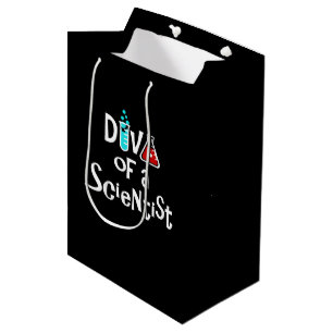 Sacola Para Presentes Média "DIVA de um Cientista"
