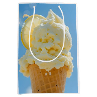 Sacola Para Presentes Média Doce Limão Verão