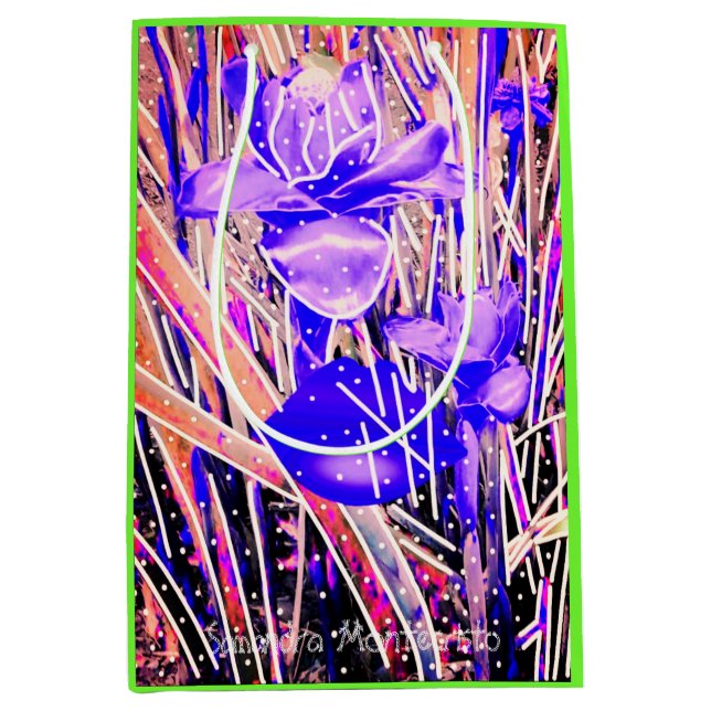 Sacola Para Presentes Média DOIS LADOS ART DUO Scroll Collection Bag #4 (Frente)