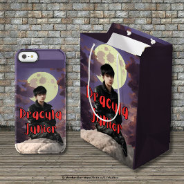 Sacola Para Presentes Média Dracula Júnior - Saco do Presente Médio