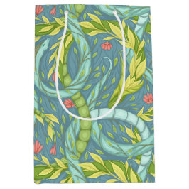 Sacola Para Presentes Média dragões de madeira