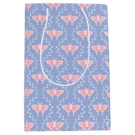 Sacola Para Presentes Média Dreamy Moth & Vine - Natureza Whimsical