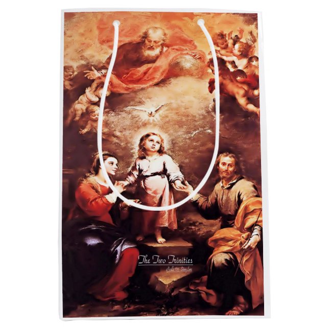 Sacola Para Presentes Média Duas Trinidades (Frente)