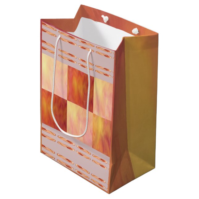 Sacola Para Presentes Média Earthtone Skies Gift Bag (Frente inclinada)