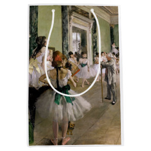 Sacola Para Presentes Média Edgar Degas - A Classe da Dança