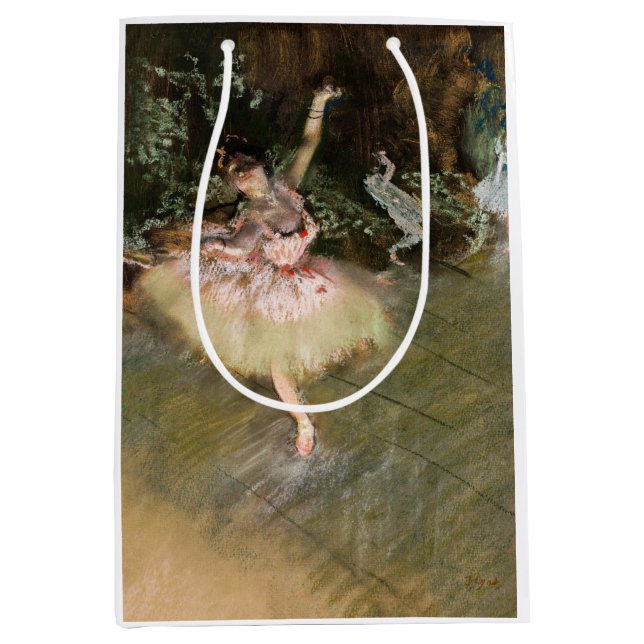 Sacola Para Presentes Média Edgar Degas - A Estrela 1878 (Frente)